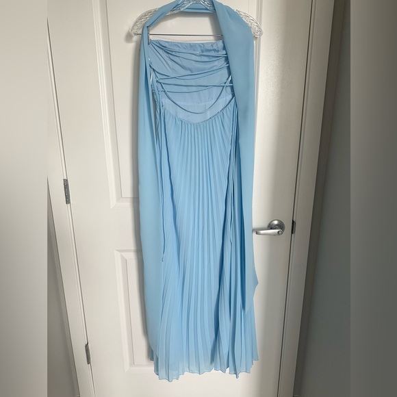 Hello Molly Light Blue Maxi Dress - Picture 5 of 6